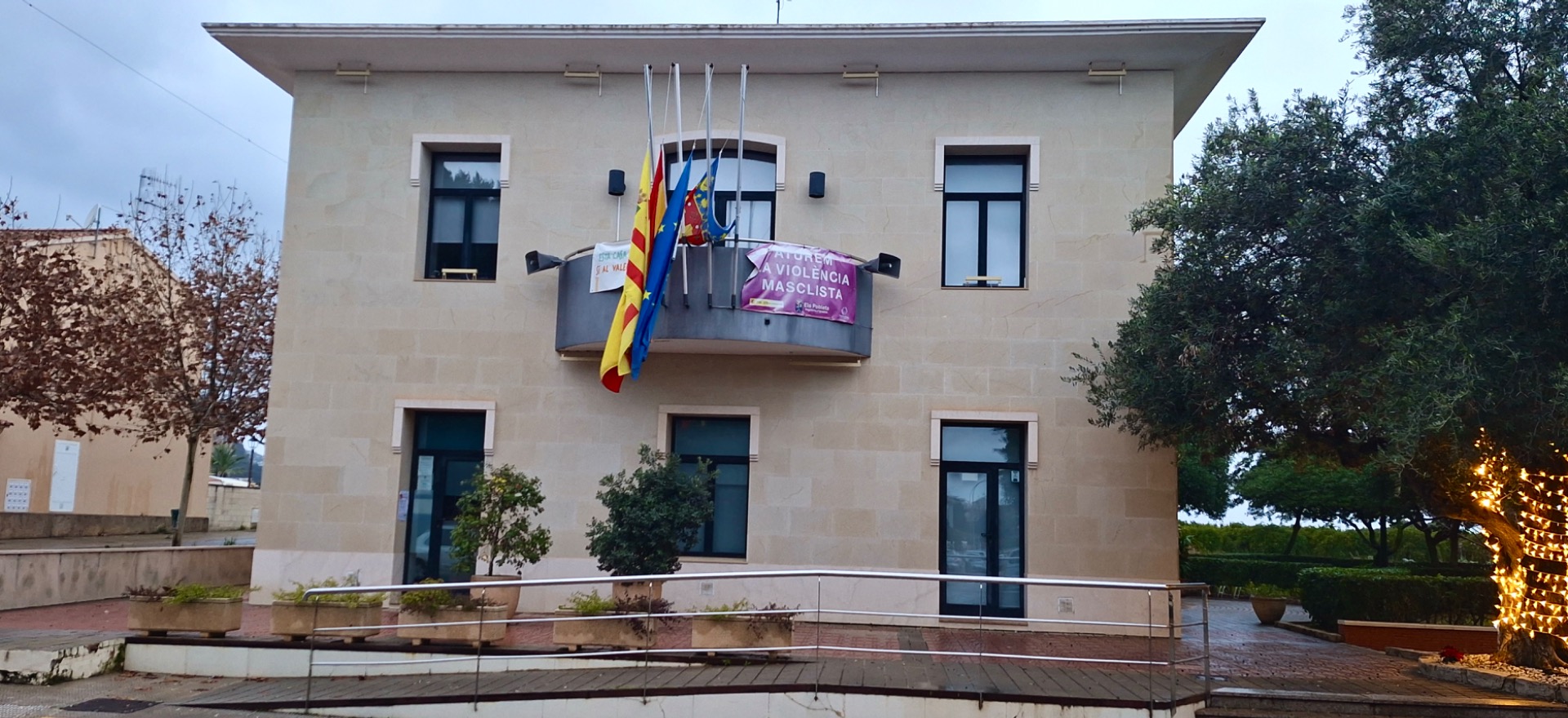 Het gemeentehuis van Els Poblets