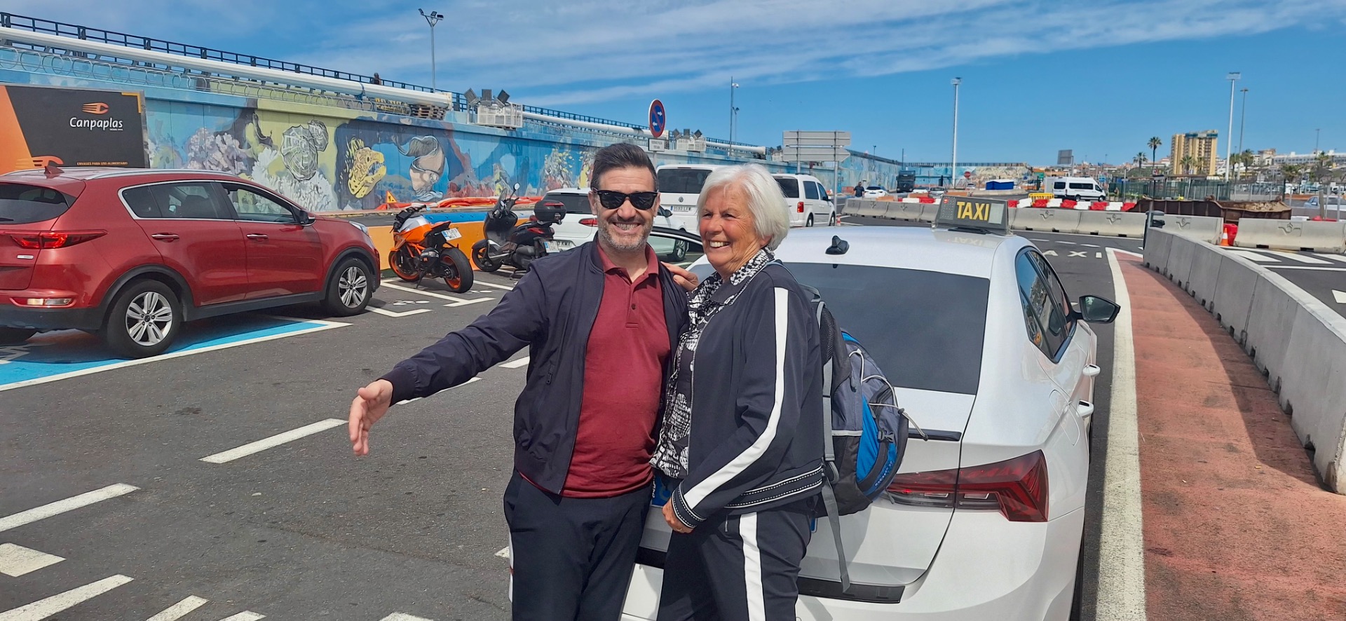 Onze taxichauffeur